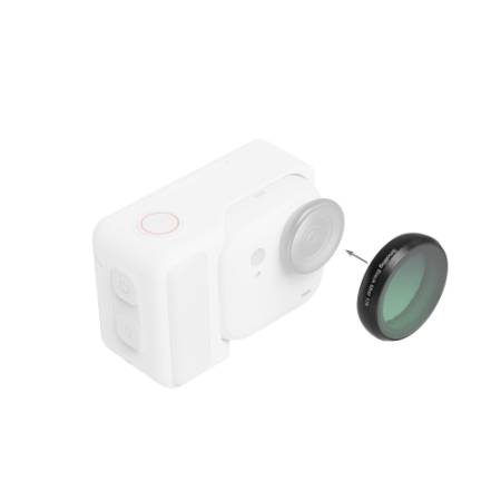SmallRig 5863 - filtr efektowy / dyfuzyjny Black Mist 1/4 do Insta360 GO Ultra - przykład użycia